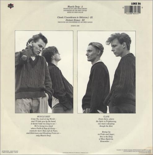 Then Jerico Muscle Deep 12" vinyl single (12 inch record / Maxi-single) UK JER12MU40708