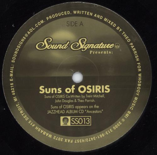 Theo Parrish Location Of Lost Colors 12" vinyl single (12 inch record / Maxi-single) UK XYS12LO809244