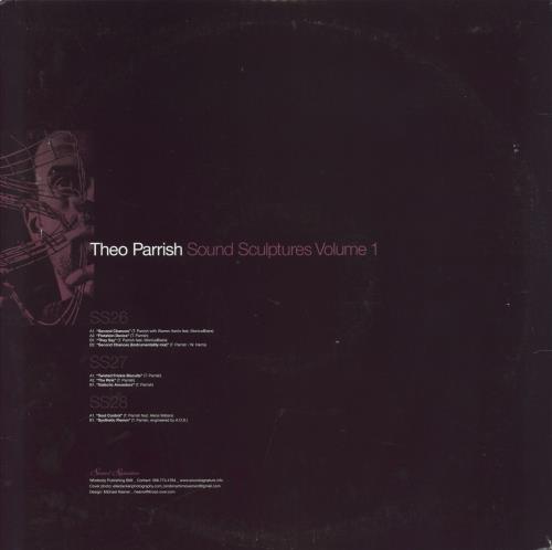 Theo Parrish Sound Sculptures Volume 1 3-LP vinyl record set (Triple LP Album) US XYS3LSO828733