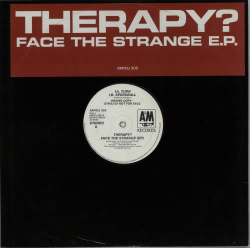 Therapy? Face The Strange Ep 12" vinyl single (12 inch record / Maxi-single) UK THP12FA34622
