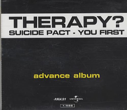 Therapy? Suicide Pact - You First CD album (CDLP) US THPCDSU147901