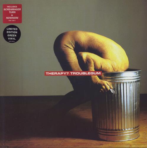 Therapy? Troublegum - Green Vinyl - Archive vinyl LP album (LP record) UK THPLPTR803571