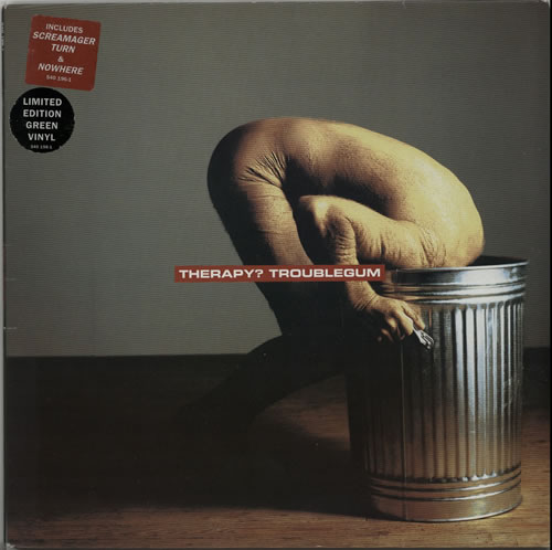 Therapy? Troublegum - Green Vinyl vinyl LP album (LP record) UK THPLPTR167852