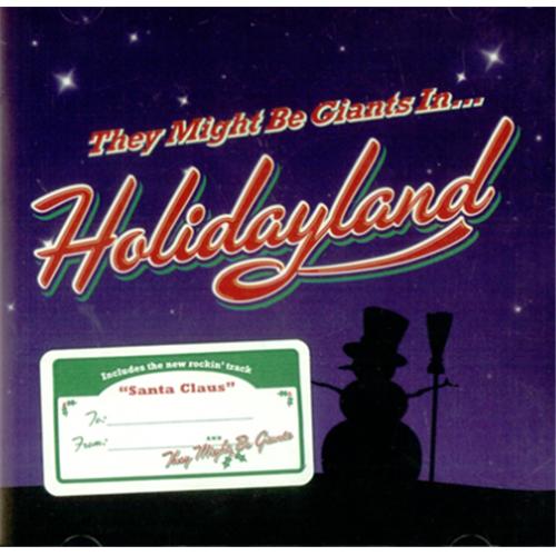 They Might Be Giants Holidayland CD single (CD5 / 5") US TMGC5HO220794
