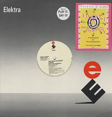 They Might Be Giants Istanbul (Not Constantinople) 12" vinyl single (12 inch record / Maxi-single) US TMG12IS157142