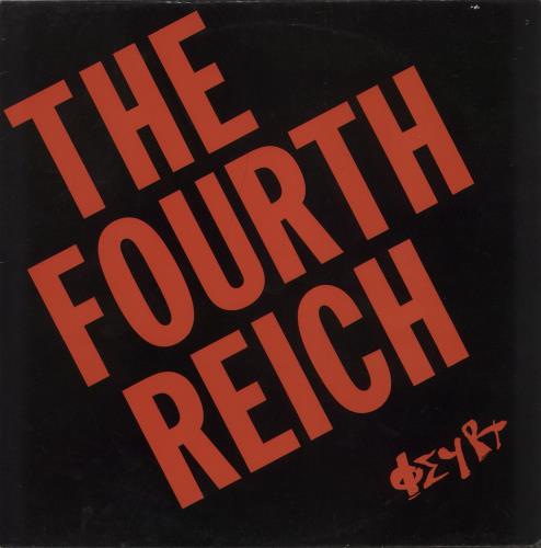 Theyr The Fourth Reich 12" vinyl single (12 inch record / Maxi-single) UK 84Q12TH864207