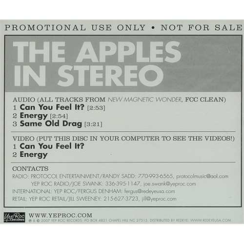 The Apples In Stereo Sampler US Promo CD single (CD5 / 5") (407421)