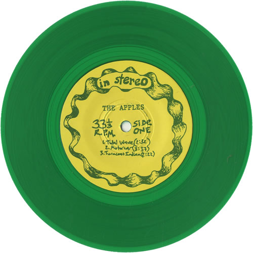 The Apples In Stereo Tidal Wave EP Green Vinyl US 7" vinyl single (7