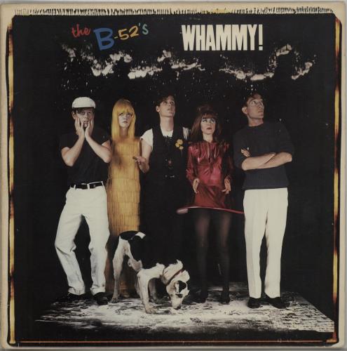 The B-52's Whammy! - 'Don't Worry' track vinyl LP album (LP record) UK B52LPWH458207