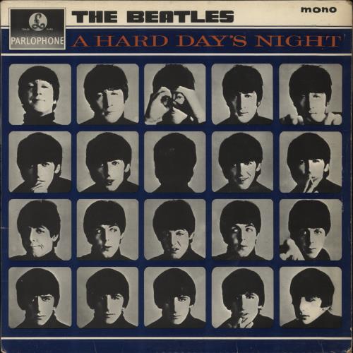 The Beatles A Hard Day's Night - 1st - G&L - EX vinyl LP album (LP record) UK BTLLPAH263134