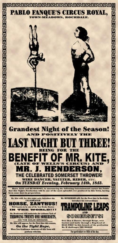 The Beatles Being For The Benefit Of Mr. Kite UK poster (370974) The Beatles Being For The Benefit Of Mr. Kite UK poster (370974)