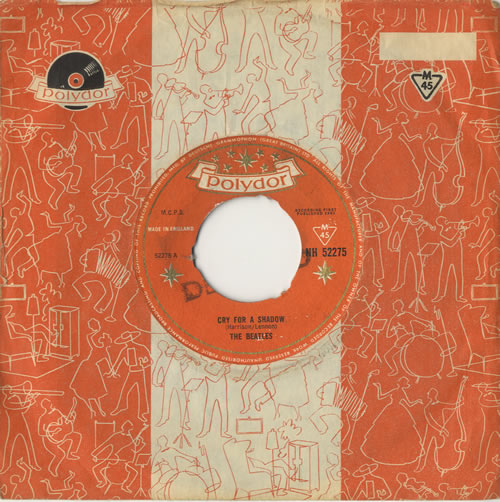 The Beatles Cry For A Shadow NOC UK 7" vinyl single (7 inch record