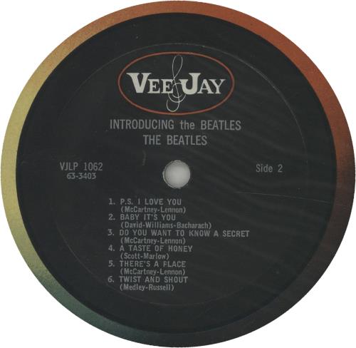 The Beatles Introducing The Beatles - Version One US vinyl LP album (LP ...