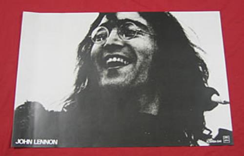The Beatles Let It Be John Lennon Japanese Promo poster (359223)