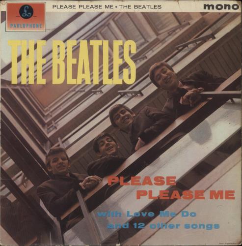 The Beatles Please Please Me - 1st - VG-/VG vinyl LP album (LP record) UK BTLLPPL711465