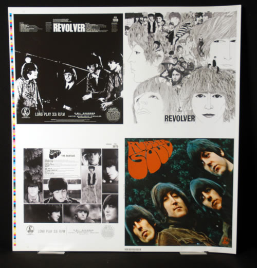 The Beatles Revolver / Rubber Soul UK artwork (601082)