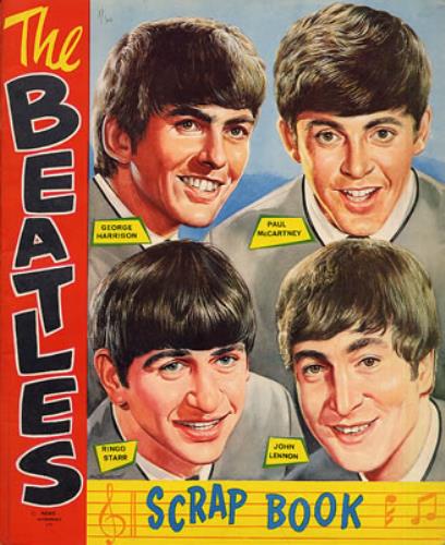 The Beatles Scrap Book + Vintage Scraps memorabilia UK BTLMMSC335405