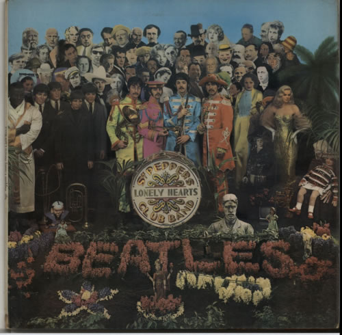 The Beatles Sgt. Pepper's - 1st - Complete - VG vinyl LP album (LP record) UK BTLLPSG518776