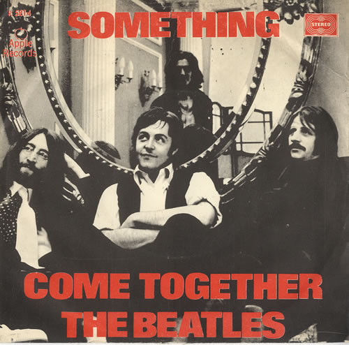 ７インチ★BEATLES★Something UK Apple オリジナル The Beatles - Something / Come Together on Apple 7