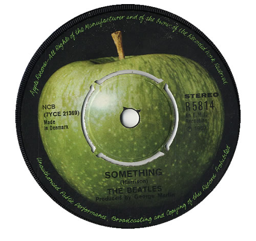 The Beatles Something Danish 7