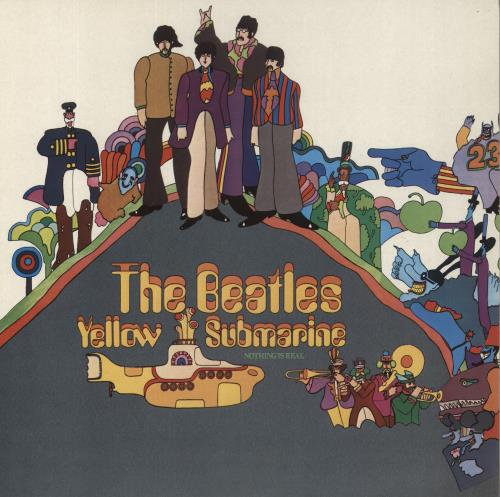 The Beatles Yellow Submarine - 4th - EX vinyl LP album (LP record) UK BTLLPYE461732