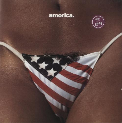 The Black Crowes Amorica - White Vinyl + hype sticker vinyl LP album (LP record) UK CRWLPAM56942