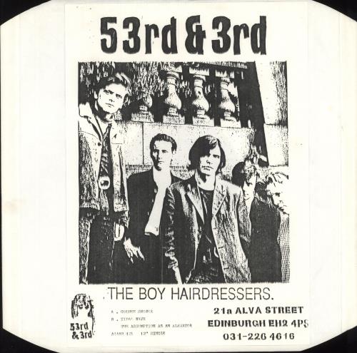 The Boy Hairdressers Golden Shower 12" vinyl single (12 inch record / Maxi-single) UK T3Q12GO747693