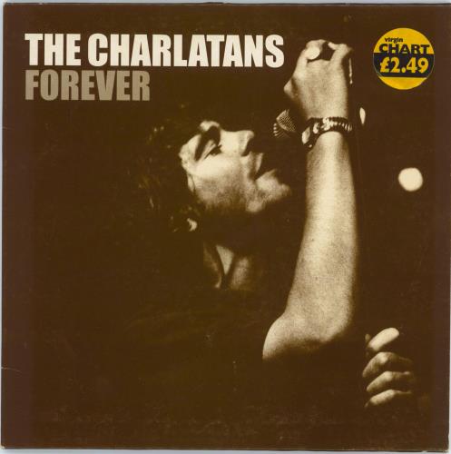 The Charlatans (UK) Forever + Poster 7" vinyl single (7 inch record) UK CHA07FO145653