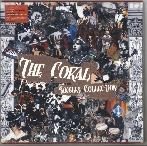 The Coral The Singles Collection 3-LP vinyl record set (Triple Album) UK C.O3LTH445530