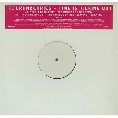 The Cranberries Time Is Ticking Out UK Promo 12" vinyl single (12 inch