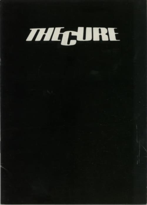 The Cure Picture Tour/Carnage Visors UK tour programme (623578) TOUR BOOK