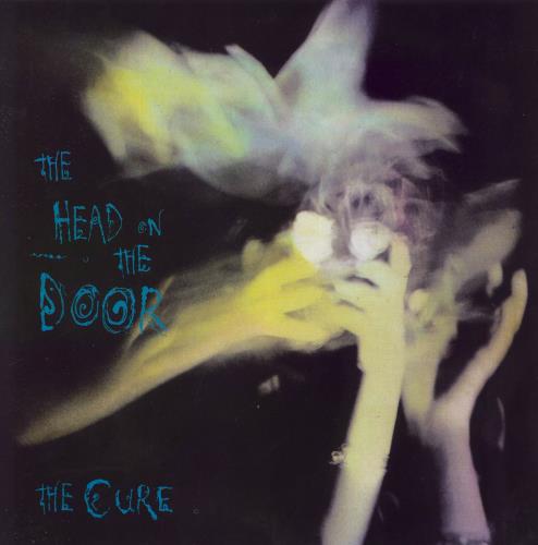 The Cure The Head On The Door + lyric inner vinyl LP album (LP record) UK CURLPTH113598