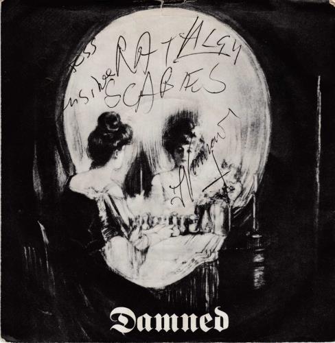 The Damned Stretcher Case Baby - Fully Autographed 7" vinyl single (7 inch record) UK DAM07ST715409