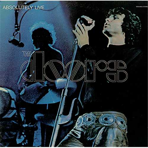 The Doors Absolutely Live Butterfly Label US 2LP vinyl record set