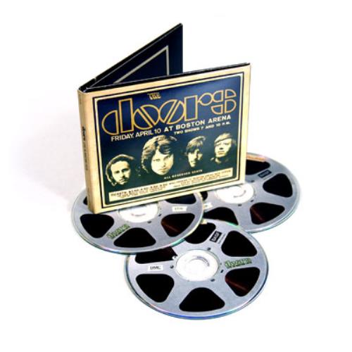 The Doors Live In Boston 1970 UK 3CD album set (Triple CD) (406450)
