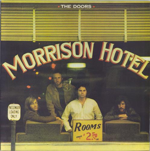 The Doors Morrison Hotel - Butterfly Label vinyl LP album (LP record) UK DORLPMO768627