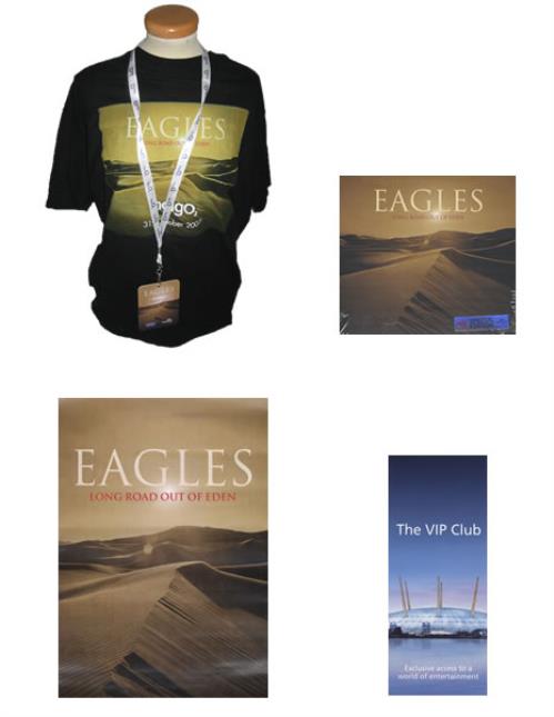 Eagles Long Road Out Of Eden RARE