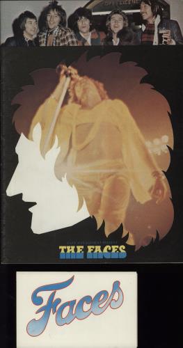 The Faces In Concert + Postcard Pack tour programme UK FCETRIN751615