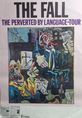 The Fall Perverted By Language Tour poster German FLLPOPE706889