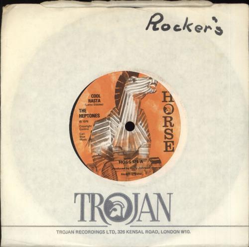 The Heptones Cool Rasta UK 7