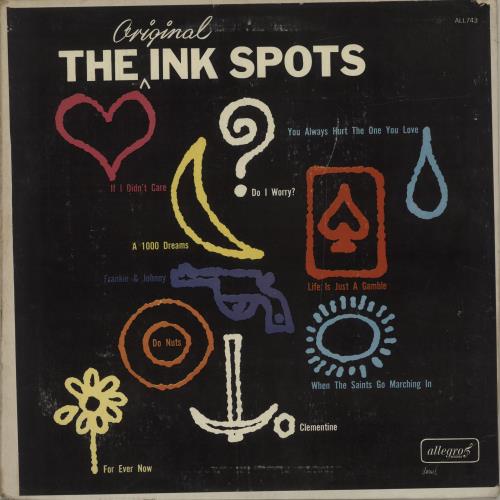 The Ink Spots The Original Ink Spots UK vinyl LP album (LP record) (382366)