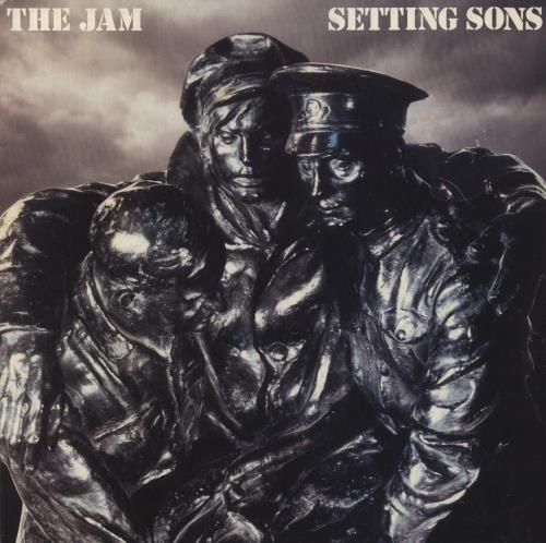 The Jam Setting Sons - 1st (b) - EX vinyl LP album (LP record) UK JAMLPSE698317