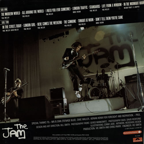 The Jam This Is The Modern World Canadian vinyl LP album (LP record