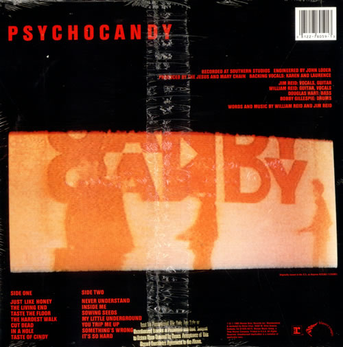The Jesus & Mary Chain Psychocandy Sealed US vinyl LP album (LP record) (518658)