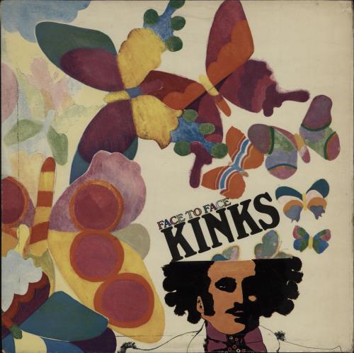 The Kinks Face To Face - 1st vinyl LP album (LP record) UK KINLPFA637924