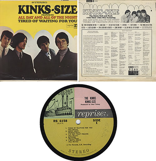 the kinks kinks size us vinyl lp album lp record 324537 kinks size
