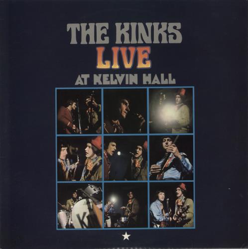 The Kinks Live At Kelvin Hall vinyl LP album (LP record) UK KINLPLI645299