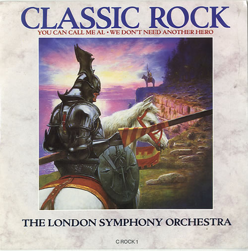 The London Symphony Orchestra Classic Rock UK 7" vinyl single (7 inch