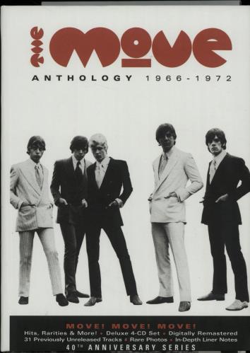 The Move Anthology 1966-1972 4-CD album set UK MOV4CAN448822