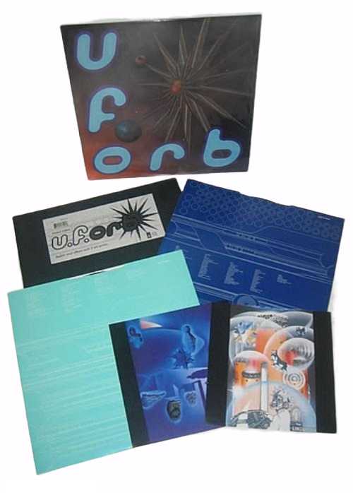 The Orb U.F. Orb - PVC Sleeve + Art Prints 2-LP vinyl record set (Double Album) UK ORB2LUF335523